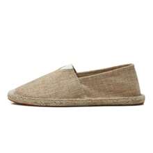 Damen" Freizeitsportschuhe, bequeme flache Leinenschuhe, einfach und vielseitig bequem
