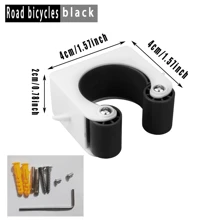 公路車黑色停車剎車卡子 - 黑色 - 查看 2