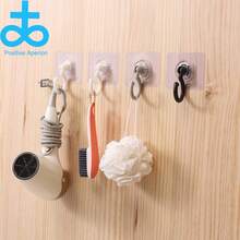 1 móc treo trần xoay, móc treo ngược trần, móc chuyên dụng không khoan và không để lại dấu vết, móc treo trần treo tường có keo dán chắc chắn - Nhiều màu - Xem 2