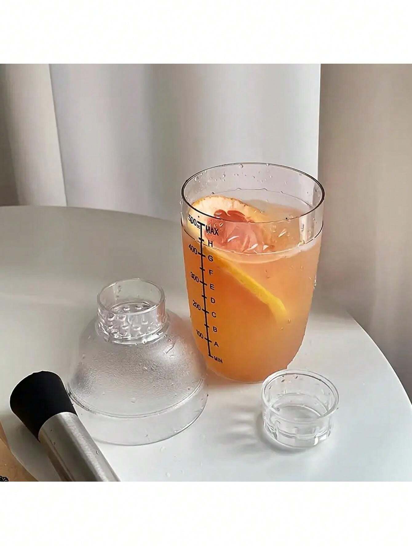 1 Cocktail Shaker Cup, DIY Lemon Tea And Fruit, Milk Tea Grinding Tool
