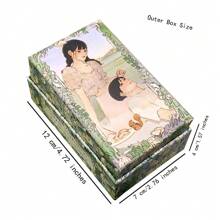 1 juego de cartas de papel de amor "Dive To You", con diseño de baraja en una caja de regalo, tarjeta de juego de estilo coreano romántico 12 * 7CM - Multicolor - Ver 2