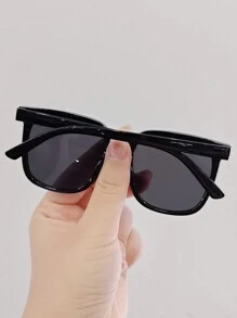 2 Pairs Fashionable Square Frame Eyeglasses For Children Aged 3-14 Years Old - Multicolor - View 5