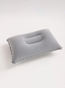 1 件舒适充气枕头，超轻 A4 尺寸充气旅行枕，小方形植绒面料空气枕，适用于办公室、旅行、度假旅行、徒步旅行、露营、午睡、颈腰支撑，多种颜色可选旅行必需品旅行配件旅行必备品海滩度假暑期学校配件返校用品 - 彩色 - 查看 8