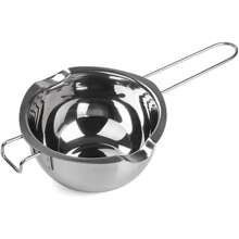 304  Stainless Steel Double Boiler Pot For Melting Chocolate, Candy And Candle Making - Silver - View 1