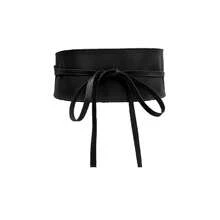 Ceinture large pour femme en PU, ceinture de rallonge pour robe, chemise, élégante pour Halloween