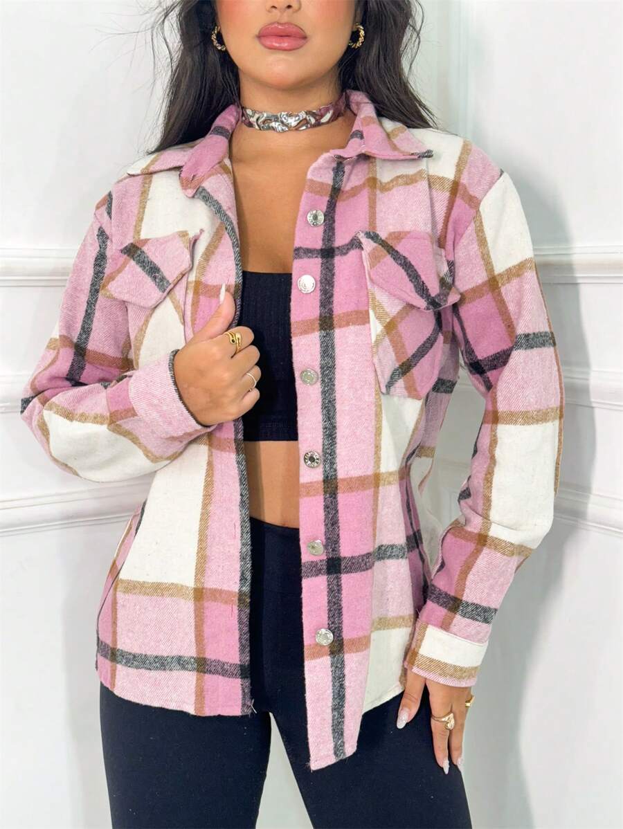 Women Blouses - Pink - View 1