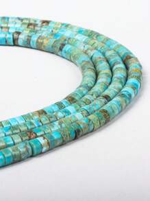 (55-60)Pcs/3*6mm Multi-Color Imperial Stone Pipe Bead Cylindrical Partition Loose Bead, Diy Bead String Jewelry Accessories, Necklace, Earrings, Bracelet Production