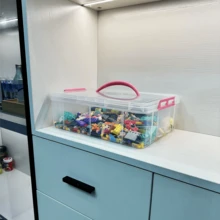 Toy Building Block Storage Box Large Particle Multi-Layer Classification Organizer For Kids Blocks Assembly Sorting Box - Multicolor - View 3