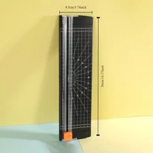 1pc Bidirectional A4 Paper Cutter For Student DIY Scrapbooking, Manual Mini Paper Cutting Machine