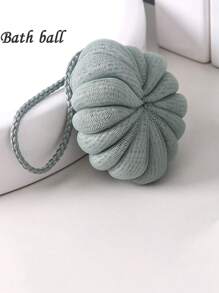 1 件万圣节南瓜浴球、50g 大号沐浴球、日式简约沐浴海绵、可爱泡泡浴球、去角质沐浴球、南瓜浴球、万圣节礼物 - 彩色 - 查看 5