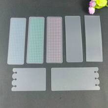 Set Of 10 Tape Dispenser Divider Boards, Paper Tape Dispenser Sheets, Cutting Mat Board, Binder Clip Board In Random Colors - Multicolor - View 2