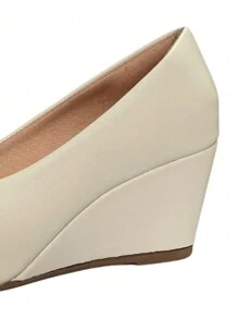 Women Flats - 香檳色 - 查看 2