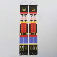 Couplets de porte de soldat Casse-Noisette de Noël, couplets de soldat Casse-Noisette pour Noël, un paquet de feuilles
