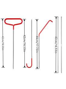 Car Tool Car Window Door Key Anti Lost Kit Inflatable Air Pump Air Wedge Non Marring Wedge With Long Reach Grabber For Car Truck - 21 Piece Set - View 11