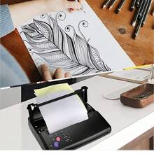 10 Sheets Tattoo Transfer Paper 4-Layer Thermal Template Paper A4 Size Tattoo Tracing Paper Suitable For Tattoo Transfer Printer Set - Apricot - View 4