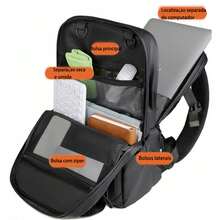 Men Fashion Backpacks - Negro - Ver 7