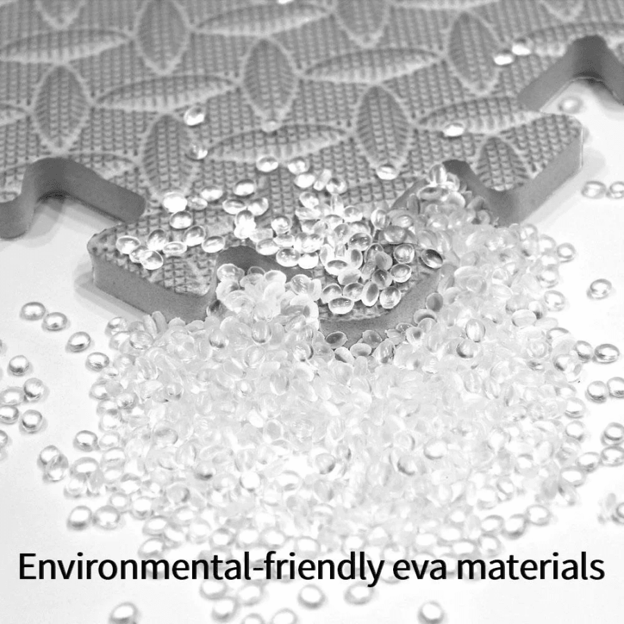 4pcs/8pcs Waterproof EVA Rubber Fitness Floor Mats With Interlocking