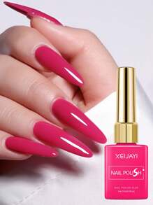 XEIJAYI 1Pc 15Ml Nail Gel Polish Set UV LED Soak Off Gel Polish: Get Creative With Colorful Mousse Gel Nail Polish For Home Salon Nail Art DIY For - 西瓜粉 - 查看 4