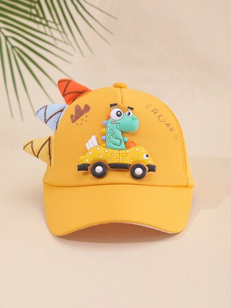 3-8歲兒童遮陽帽,時尚春/秋季防曬棒球帽,2-3歲兒童戶外旅行帽,男女兒童可調節防uv棒球帽