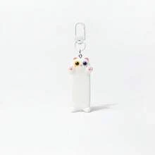 1pc cartoon schattige "knuffel me" kat sleutelhanger, student rugzak hanger, klein cadeau voor vrienden