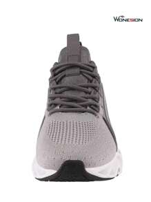 Valentine's Day Womens Running Shoes Festival Gift Athletic Tennis Sneakers Sports Walking Shoes - 灰色 - 查看 4