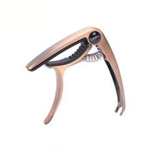 1入組鋅合金吉他夾，適用於吉他、貝斯和古典吉他，帶快速釋放機制和弦橋針拔取器，容易使用 - 彩色 - 查看 10