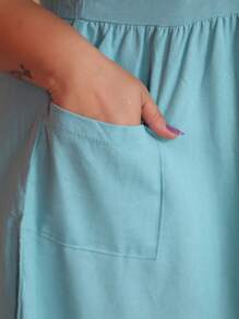 Plus Size Dresses - verde menta - Ver 5