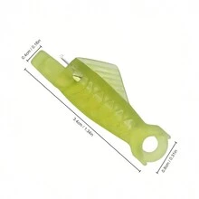 5入組隨機顏色自動穿針器魚型穿線器，適用於小眼針織物、刺繡、縫紉工藝、DIY藝術，輕鬆快速地穿線針！ - 彩色 - 查看 4