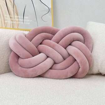 Knot Pillow Throw Pillow For Couch Soft Decorative Knotted Pillow For Home Sofa Bedroom Decor To Add Comfort And Style  Knotted Pillow For Home Sofa & Bedroom Decor