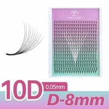 SONG LASHES 10D Mega Tray Premade Fans Eyelash Extensions Sharp Thin Pointy Base Promade Fanslash Clusters,Eyelash Clusters,Individual Eyelashes,Lashes,Fake Lashes - D - View 12