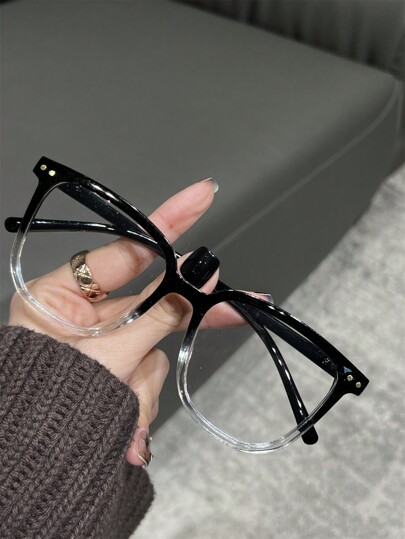 1 Pair Square Unisex Sunglasses, Suitable For Outdoor Cycling, Beach, Camping, Business, Street Fashion, Couples