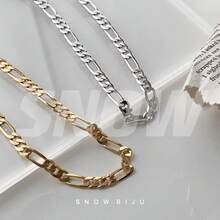 Men Chain Necklaces - Vàng - Xem 1