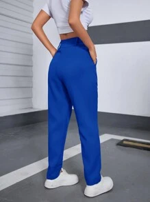 Women Pants - Xanh đậm - Xem 2