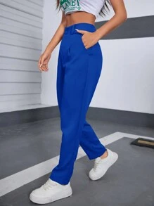 Women Pants - Xanh đậm - Xem 3