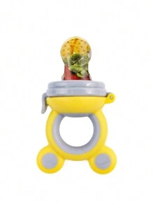 Chupete para alimentos de bebé de silicona 3 en 1, alimentador de frutas y verduras para alimento y suplemento alimenticio