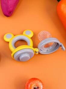 Chupete para alimentos de bebé de silicona 3 en 1, alimentador de frutas y verduras para alimento y suplemento alimenticio