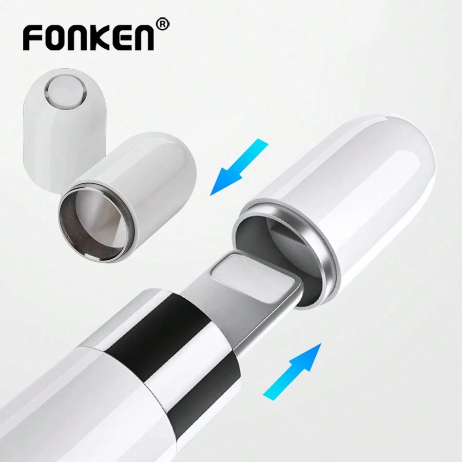 FONKEN 1PC Từ Tính Thay Thế Nắp Bút Chì Stylus Phụ Kiện & Bộ Phận Tương Thích Với Apple Pencil 1st