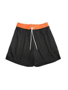 AIMPACT Boyfriend Style Men's 2 In 1 Running Shorts 7" Quick Dry Gym Athletic Workout Shorts For Boyfriend Style Men With Phone Pockets Summer Shorts - Black - View 4