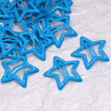 30pcs Women Multicolor Cute Five-Pointed Star Hair Clip Side BB Clip Bangs Clip Suit For Party Daily Use (Packed In OPP Bag) Halloween Claw Clips Hair Claws Hair Barrettes, School Stuff, College