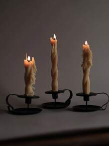 1 件螺旋蜡烛模具，锥形蜡烛模具，极简主义蜡烛模具，硅胶蜡烛模具，香薰蜡烛模具，蜡烛制作，DIY 螺旋图案长杆蜡烛模具装饰模具，长不对称螺旋细杆香薰蜡烛硅胶模具 - 白色 - 查看 11