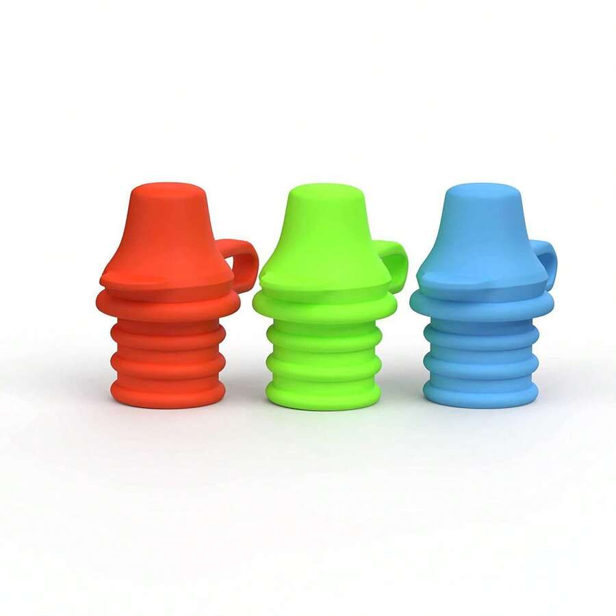 AntiLeak Silicone Bottle Caps Nozzle For Beer Bottles, Champagne