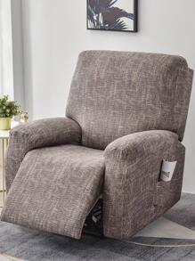 1個印花彈性躺椅沙發套1/2/3座 - 彩色 - 查看 1