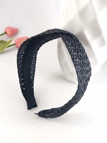 1个镂空布艺塑料发箍，宽7厘米，适合日常佩戴，可作头饰、发带、美妆家居发饰。 - 彩色 - 查看 11