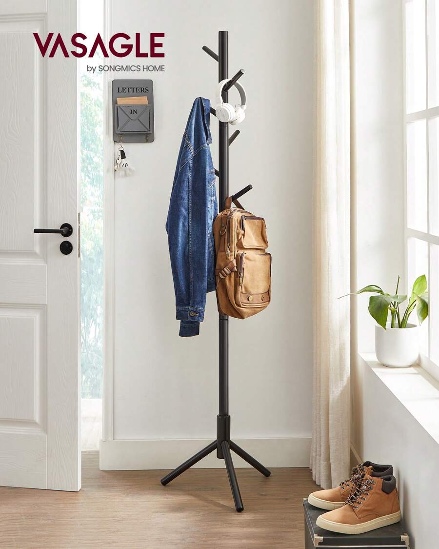 VASAGLE Coat Racks - Black - View 1