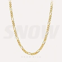 Men Chain Necklaces - Vàng - Xem 2