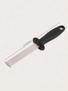 1 Pc Portable Double Sided Diamond Knife Sharpener Sharpening Stone Sharpening Stick - Black - View 10