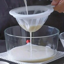 1/2 Pacotes de Coadores de Malha Fina para Cozinha, Filtro de Tela para Leite de Soja Doméstico: Versátil e Durável para Chá, Suco, Farinha - Essencial de Cozinha para Festas de Natal e Ano Novo, Ferramenta de Cozimento e Cozimento