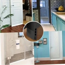 50 毫米 3 孔門底防噪音防風條、臥室密封防護門間隙阻擋器、防風防塵、隔熱和害蟲防治