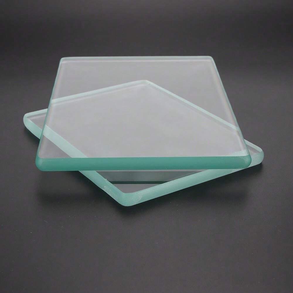 1pc Tempered Glass Cutting Mat Leathercraft GluePressing Plate Skiving