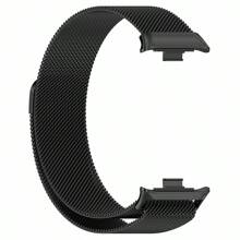 Pulseira de Substituição de Metal Compatível com Xiaomi Mi Band 8 Pro/9 Pro, Pulseira Magnética de Aço Inoxidável para Redmi Watch 4/5, Acessórios de Smartwatch